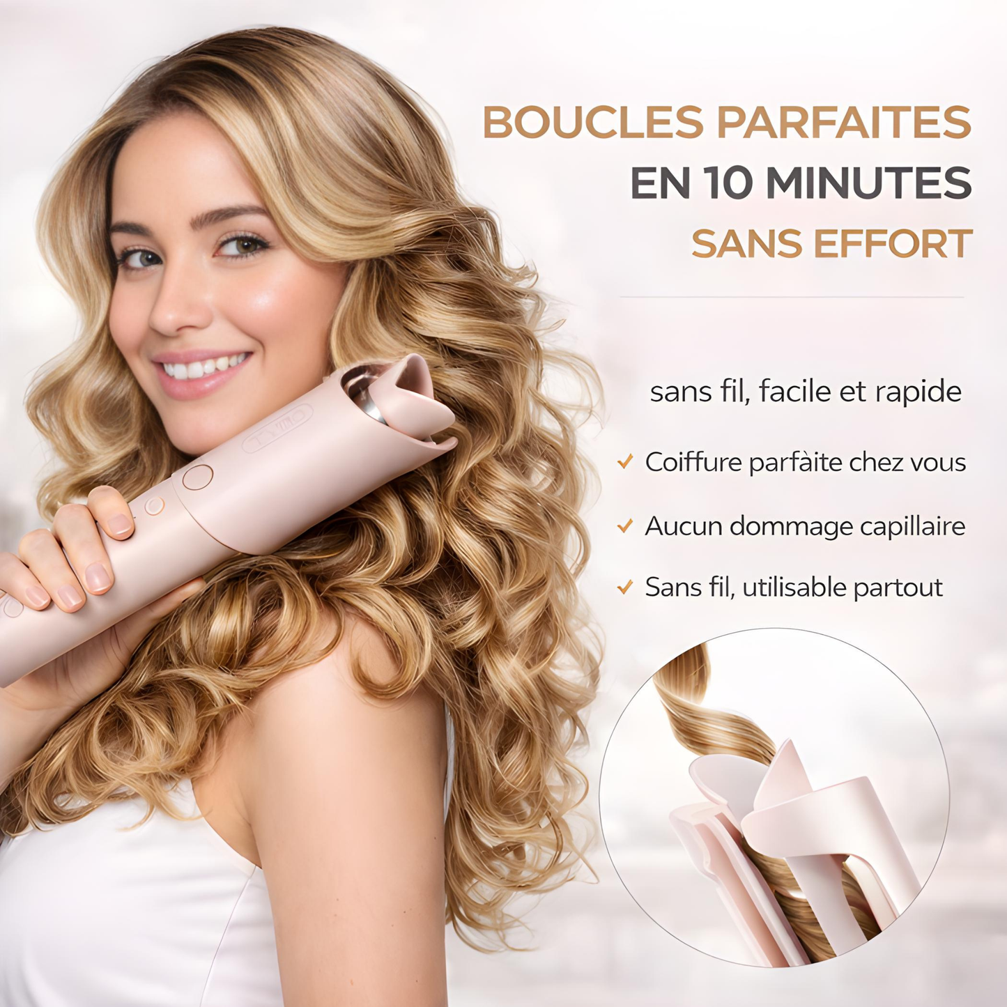 Boucleur Automatique Glowera™ Salon Pro