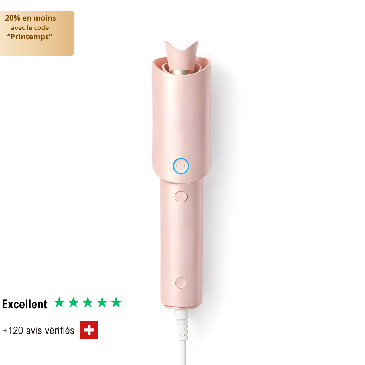 Boucleur Automatique Glowera™ Salon Pro